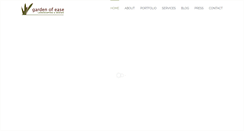 Desktop Screenshot of gardenofease.com